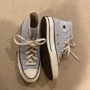 Light blue Chuck 70s Converse. Size 8